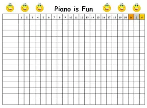Piano is Fun Chart